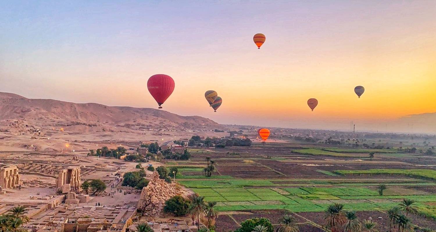 Ultimate Nile Adventure: 7-Night Nile Cruise & Hot Air Balloon Experience from Luxor